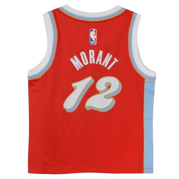 Ja Morant Memphis Grizzlies Nike Preschool 2024/25 Swingman Player Jersey -  City Edition - Red