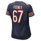 Dan Feeney Chicago Bears Nike Women's Team Game Jersey -  Navy
