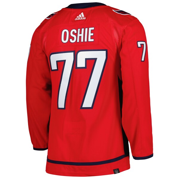 TJ Oshie Washington Capitals adidas  Primegreen Authentic Player Jersey - Red/Navy