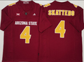 Cam Skattebo NCAA Arizona State Sun Devils Adidas Vapor Limited Jersey