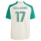 Jon Gallagher Austin FC adidas Youth 2024 The Armadillo Kit Replica Player Jersey – Tan