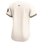 Milwaukee Brewers Nike Women's Home Limited Jersey - Cream