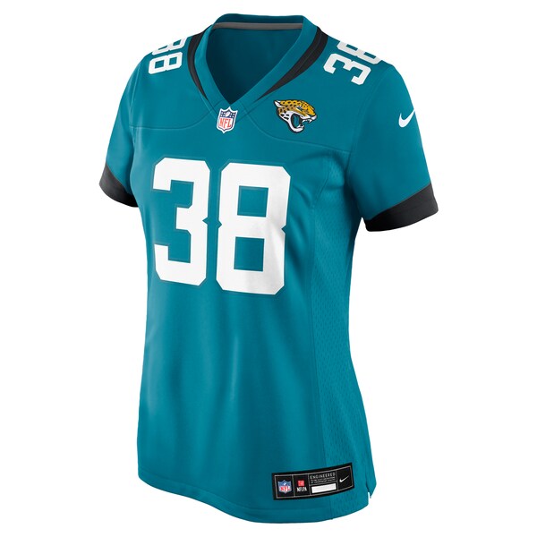 Velus Jones Jr. Jacksonville Jaguars Nike Women's  Game Jersey -  Teal