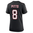 Kyle Pitts Atlanta Falcons Nike Women's Game Jersey - Black/Red