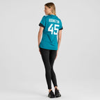 Tucker Addington Jacksonville Jaguars Nike Women's Team Game Jersey -  Teal