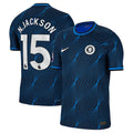 Nicolas Jackson Chelsea Nike 2023/24 Away Match Authentic Player Jersey - Navy