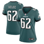 Jason Kelce Philadelphia Eagles Nike Women's Team Game Jersey - Midnight Green/Black
