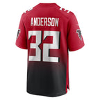 Jamal Anderson Atlanta Falcons Nike Retired Player Alternate Game Jersey - Red/Black