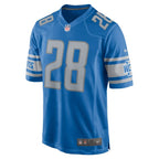 Zonovan Knight Detroit Lions Nike Team Game Jersey -  Blue