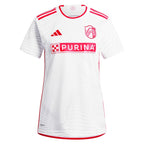 Eduard Löwen St. Louis City SC adidas Women's 2024 The Confluence Kit Replica Player Jersey - White
