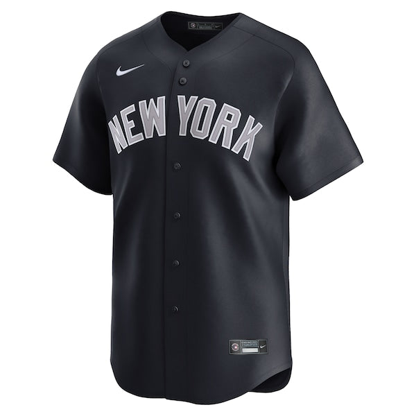New York Yankees Nike Alternate Limited Jersey - Navy/Gray