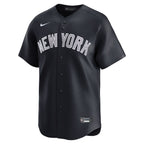 New York Yankees Nike Alternate Limited Jersey - Navy/Gray