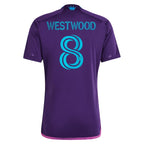 Ashley Westwood Charlotte FC adidas 2023 Crown Jewel Kit Replica Jersey - Purple