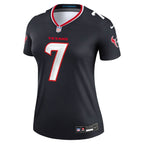 C.J. Stroud Houston Texans Nike Women's Legend Player Performance Top -  Navy