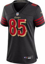 Women's George Kittle San Francisco 49ers Nike 2025 RIVALRIES Game Jersey - Black