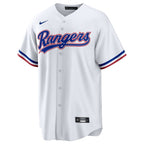 Ezequiel Duran Texas Rangers Nike  Youth Home Replica Jersey - White