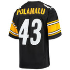 Troy Polamalu Pittsburgh Steelers 2007 Authentic Throwback Retired Player Jersey - Black