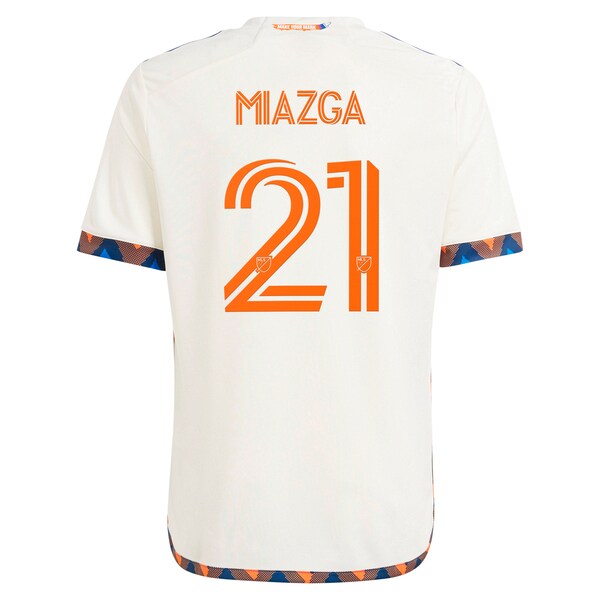 Matt Miazga FC Cincinnati adidas Youth 2024 The Canvas Kit Replica Player Jersey - White
