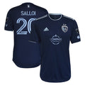 Daniel Salloi Sporting Kansas City adidas 2024 State Line 3.0 Authentic Player Jersey - Blue