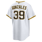 Nick Gonzales Pittsburgh Pirates Nike Home Replica Jersey - White
