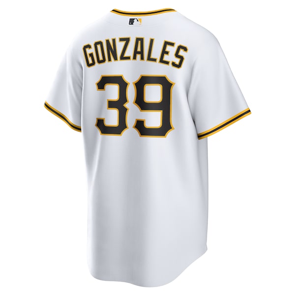 Nick Gonzales Pittsburgh Pirates Nike Home Replica Jersey - White