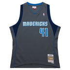Dirk Nowitzki Dallas Mavericks 2003/04 Hardwood Classics Swingman Jersey - Gray