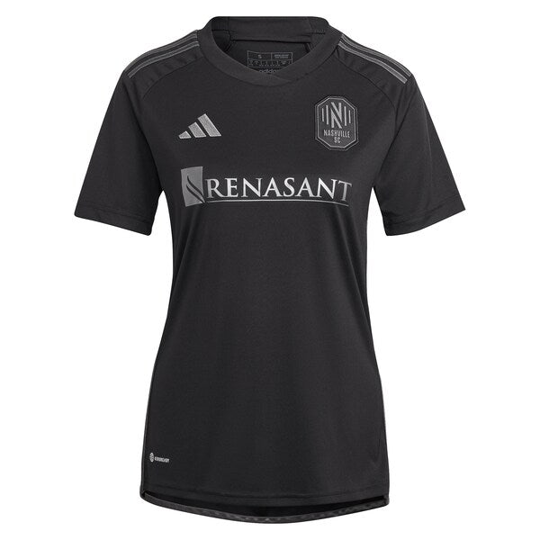 Sam Surridge Nashville SC adidas Women's 2024 Man In Black Kit Replica Player Jersey – Black