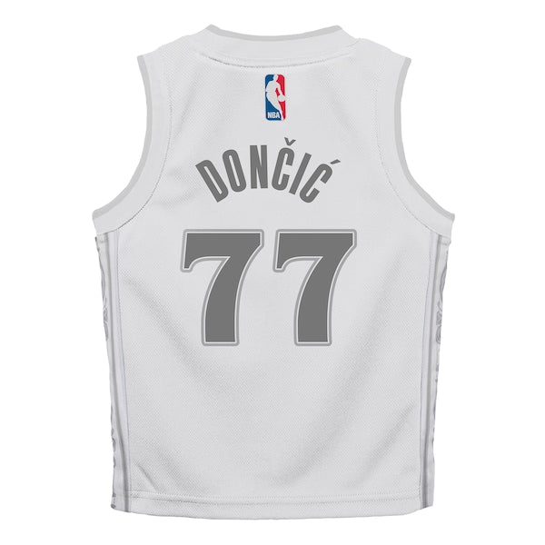 Luka Dončić Dallas Mavericks Nike Preschool 2024/25 Swingman Player Jersey -  City Edition - White