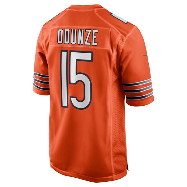 Rome Odunze Chicago Bears Nike Alternate Game Jersey -  Orange/White