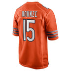 Rome Odunze Chicago Bears Nike Alternate Game Jersey -  Orange/White