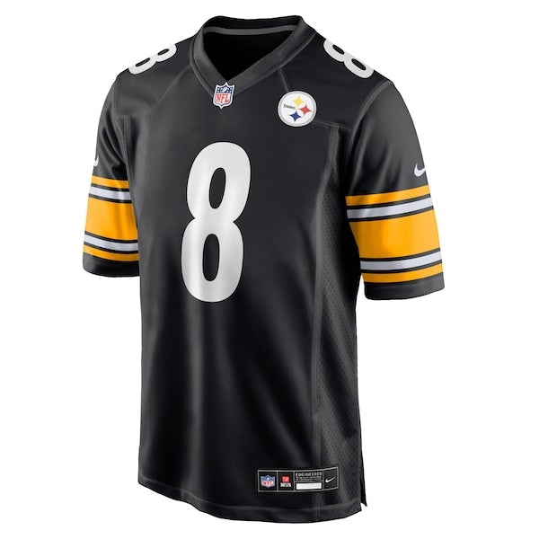 Aaron Rodgers Pittsburgh Steelers Nike Game Jersey - Black/White