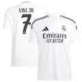 Vini Jr. Los Merengues adidas 2024/25 Home Replica Player Jersey - White