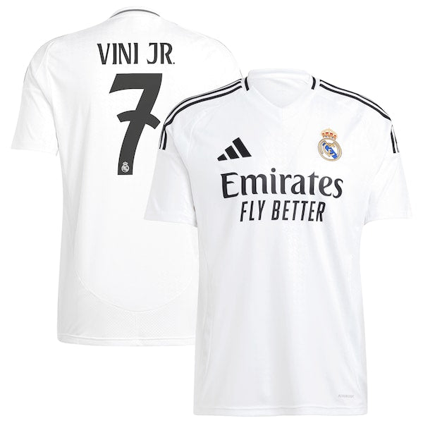 Vini Jr. Los Merengues adidas 2024/25 Home Replica Player Jersey - White
