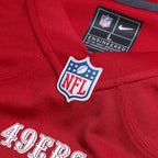 Terique Owens San Francisco 49ers Nike Team Game Jersey -  Scarlet