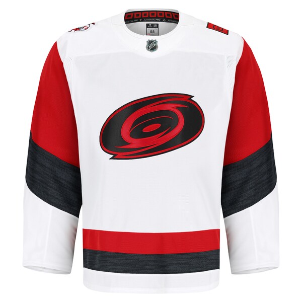 Carolina Hurricanes  Away Authentic Pro Jersey - White/Black