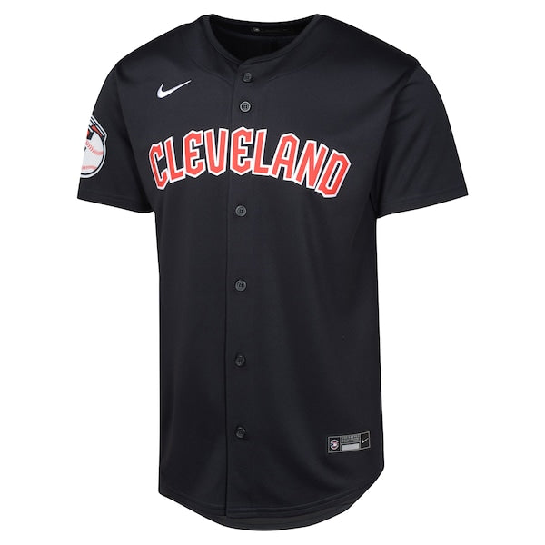 Cleveland Guardians Nike Youth Alternate Limited Jersey - Navy
