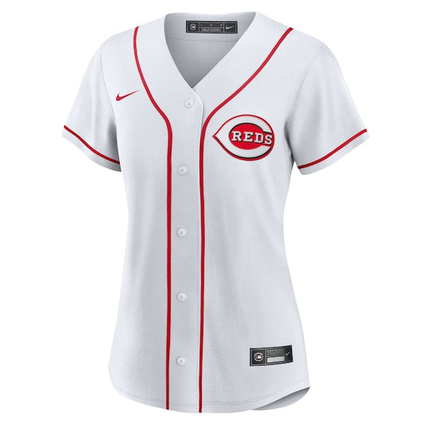 Cincinnati Reds Nike Women's Home Replica Team Jersey - White