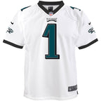 Jalen Hurts Philadelphia Eagles Nike Youth Game Jersey - White