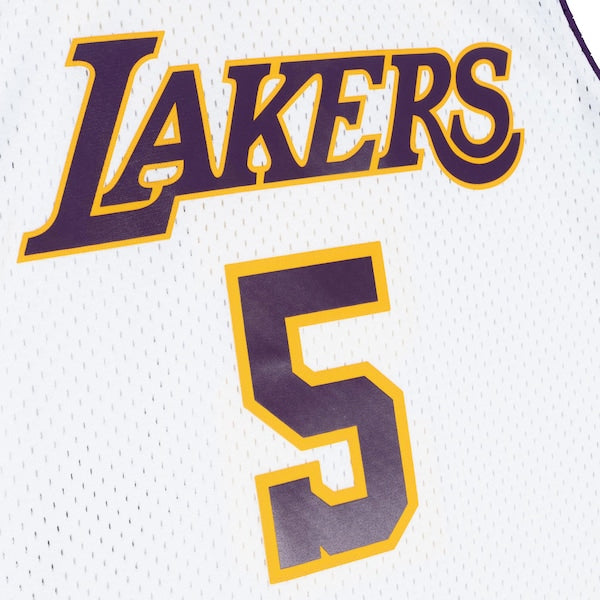 Robert Horry Los Angeles Lakers 2001/02 Hardwood Classics Swingman Jersey - White