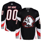Buffalo Sabres adidas  Alternate  Primegreen Authentic Custom Jersey - Black
