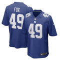 Tomon Fox New York Giants Nike Game Player Jersey - Royal