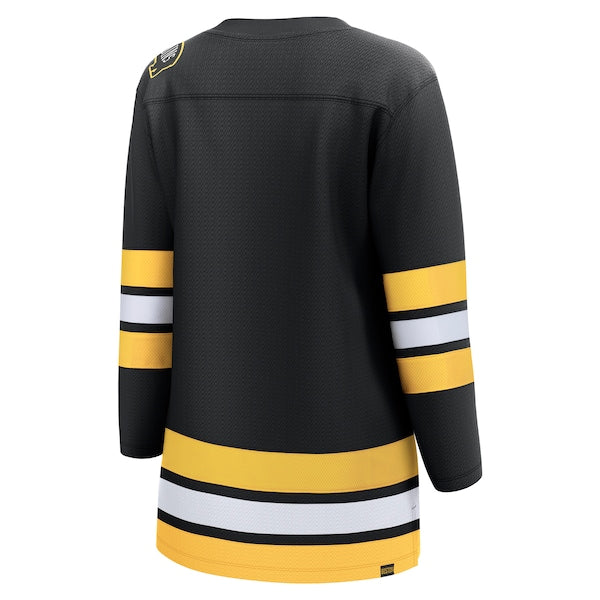 Boston Bruins  Women's Anniversary Home Breakaway Jersey - Black