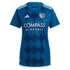 Daniel Salloi Sporting Kansas City adidas Women's 2024 Diamonds Our Forever Replica Player Jersey – Navy