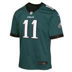 A.J. Brown Philadelphia Eagles Nike Youth Game Jersey - Midnight Green