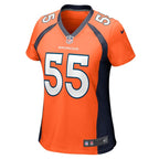 Frank Clark Denver Broncos Nike Women's Team Game Jersey -  Orange
