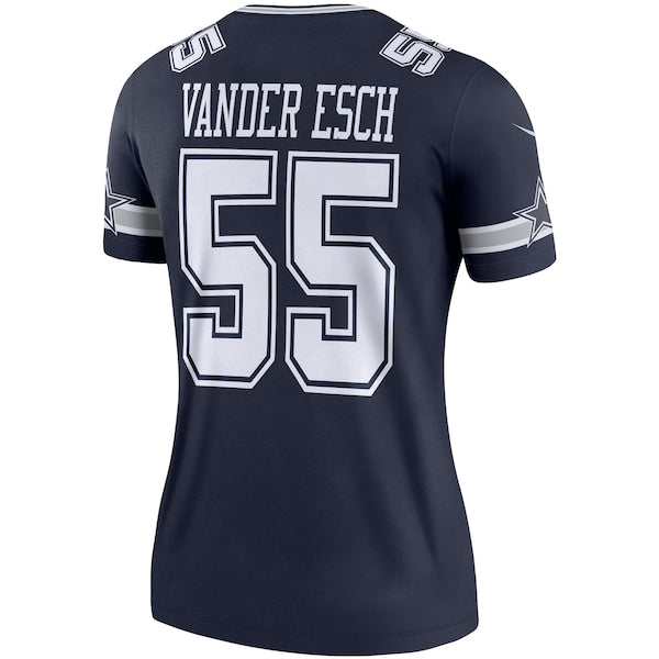 Leighton Vander Esch Dallas Cowboys Nike Women's Legend Player Jersey - Navy/White