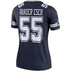 Leighton Vander Esch Dallas Cowboys Nike Women's Legend Player Jersey - Navy/White