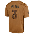 Russell Wilson Denver Broncos Nike Youth 2023 Salute To Service Limited Jersey - Brown