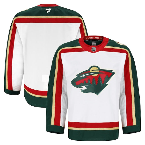 Minnesota Wild  25th Anniversary Authentic Pro Jersey - White/Green