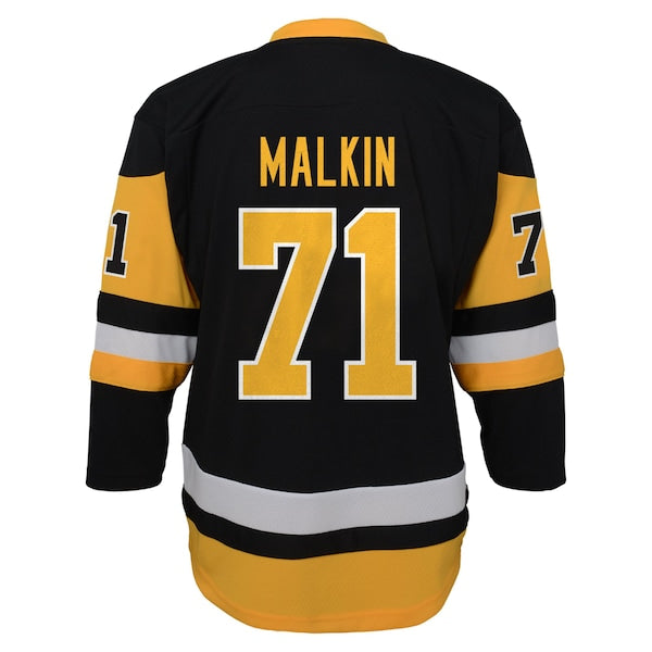 Evgeni Malkin Pittsburgh Penguins Youth Home Replica Player Jersey - Black